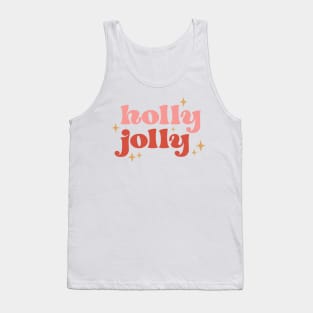 Holly jolly holidays design Tank Top